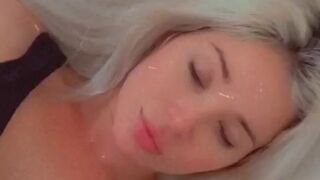 Crystal Storm onlyfans Cute babe caresses shaved cunt