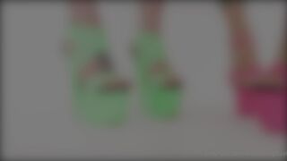 arabelleraphael Cute coquette strips in the kitchen; but does not show face