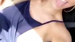 Raineyjames Gorgeous blonde fucks both holes