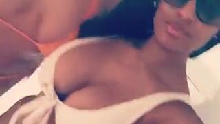 Polina Malinovskaya aka polinamalinovskaya onlyfans Gorgeous model strips and pulls pussy
