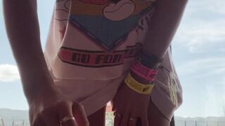 Danifae Teen slut fingers her crevices