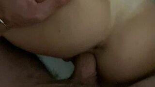 Danifae  young slag masturbates