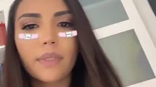 Camila Bernal aka camilabernal onlyfans Dick shows off her shaved cunt