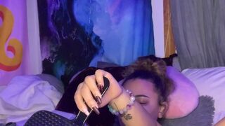 Victorialovexoxo Predatory Panther craves to cum in the process of jerking