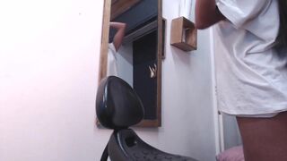 strawberry chaturbate Sultry beauty fucks point with phallus