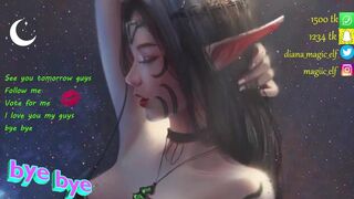 magic_elf chaturbate Playful babe shows off her charms