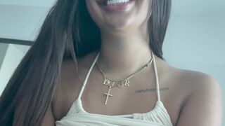 Aliza Jane onlyfans Hot prostitute poses in shorts