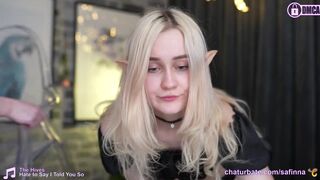 Safinna chaturbate  babe dancing striptease