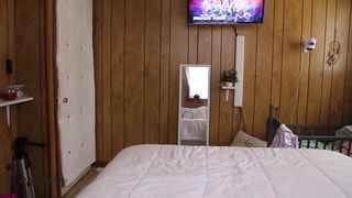 AuroraXoxo Red-haired mother passionately masturbates vagina