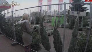 Lucy-Cat - Versauter Public Deal f?r Weihnachtstanne MyDirtyHobby, Amateur, German, Creampie, Anal, Deepthroat, Lesbian, Gape