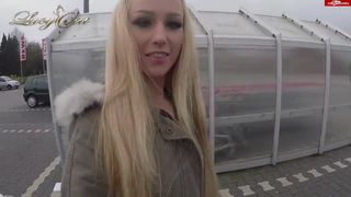 Lucy-Cat - Public Creampie-Fick Vor dem Supermarkt! 08.11.15 MyDirtyHobby, Amateur, German, Creampie, Anal, Deepthroat, Gape