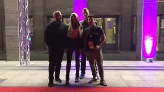 DAYNIA GETS FUCKED BY GUYS IN LATEX LEGGINGS