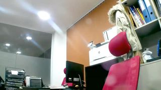 vanandjuani sexy girl in glasses coolly playing pranks with a sex toy
