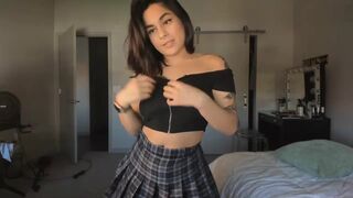 doubedeesarai chaturbate Charming girl plays with two toys