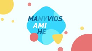 ManyVids Amie Appetizing beast rides sex toy