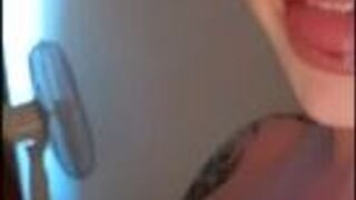 Harmony Reigns onlyfans Cute babenka caresses sex lips