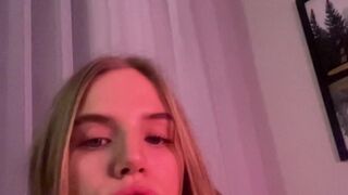 Zarax onlyfans Sexy blonde is pleasing large forms-