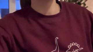 SandyInLace onlyfans Busty chick fucks herself with a dildo