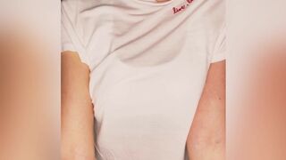 Miss Cora Gray aka sexyc1999 onlyfans Blissful female fucks pussy with phallus