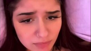 liluzisquirt onlyfans Beauty in stockings jerking her pussy with a phallus