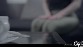 Little Caprice aka littlecaprice onlyfans Redhead female caresses big tits