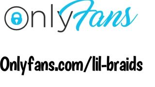 Lil Braids aka lilakabraids aka Lilbraids onlyfans Busty Milf fingering with sex toys