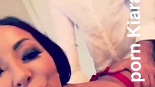 Kiara Mia onlyfans Busty babe caresses nipples