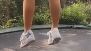 Kelly Kay aka kellykay onlyfans Hot babe gently jerks pussy