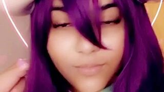 jadeykinz onlyfans  bitch jerks off in the office