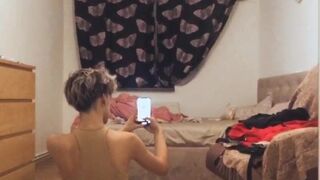 dirtydiannefree onlyfans Slutty bitch masturbates pussy