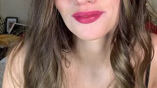 Chloe Cream aka chloe_cream onlyfans Cute little woman pulling nipples