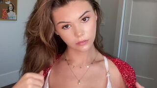 Ashley Tervort onlyfans  caresses pussy in the pharmacy