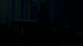 Ariella Ferrera onlyfans Gorgeous model tightly stretches both holes-