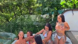 Alexis Skyy aka alexisskyyofficial onlyfans Juicy babe striptease dances