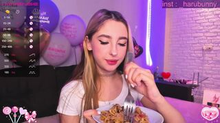 harubunny chaturbate Impressive wench effectively jerks her cap