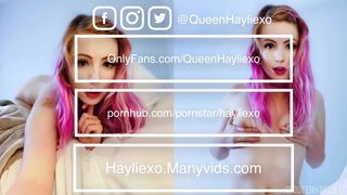 Manyvids aka Hayliexo onlyfans Cute girls fuck sex toy