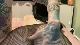 Lydia Ghost aka LydiaGh0st aka lydiagh0stnsfw onlyfans Busty doll fucks cunt with dildo
