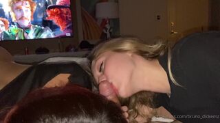 Bruno Dickemz aka bruno_dickemz onlyfans Lustful woman fucks vagina with phallus