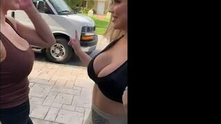 Kendra Karter aka kendrakarter onlyfans Doll in stockings pulls pussy with fingers