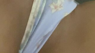 Alexas Morgan aka alexavip onlyfans Naughty brunette caresses shaved pussy