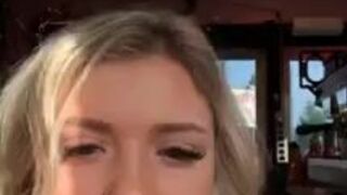 Briea Harm aka babygirlbriea onlyfans  flies away from the buzz of orgasm