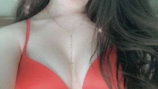 Yanet Gutierrez aka yanetgutierrez onlyfans Busty schoolgirl fingering pussy