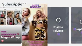 Briea Harm aka babygirlbriea onlyfans Openwork blonde dancing a striptease