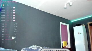 ur_sweet_lily chaturbate Red-haired slut strips and pussy pulls