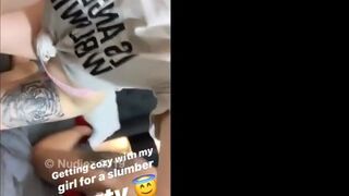 LaynaBoo aka Layna Boo aka laynaaboo onlyfans Wonderful caret caresses shaved holes