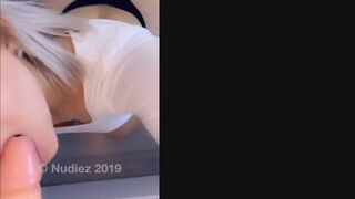 LaynaBoo aka Layna Boo aka laynaaboo onlyfans  attractive bitch showed holes