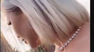 LaynaBoo aka Layna Boo aka laynaaboo onlyfans Openwork Babe Masturbates Cap