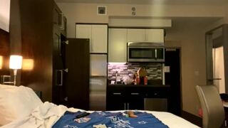 Jaylene Rio aka jaylenerio onlyfans Skinny bitch jerks pussy with dildo