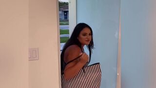 Kendra Karter aka kendrakarter onlyfans  amused with the toy