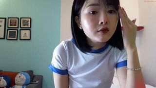 asian_angel1994 chaturbate Sweet chick fucks both holes